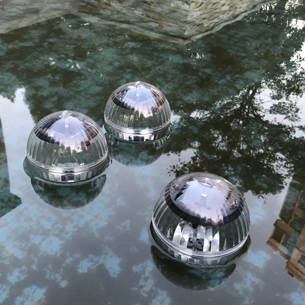 RGB светодиодная плавающая лампа на солнечных батареях водостойкая для бассейна с