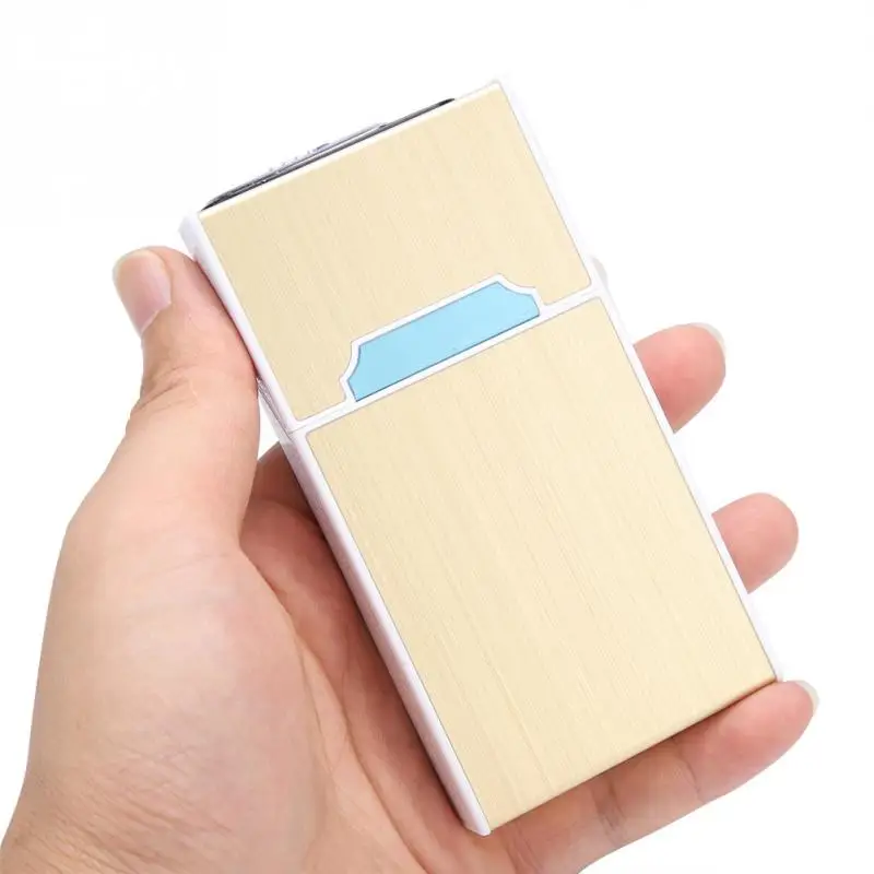 Ciagrette Box чехол Электронная USB Зажигалка Беспламенное ветрозащитное чехол. | Дом и