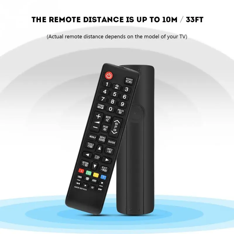 Сменный пульт дистанционного управления для Samsung TV черный абс пластик тв с