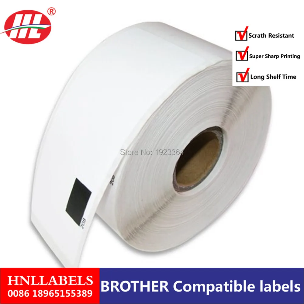 200X Rolls Совместимость DK 11208 этикетка 38 мм * 90 400 шт./рулон совместимый для Brother