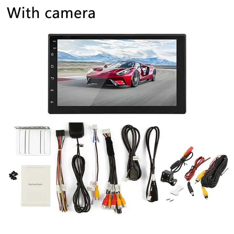 Автомобильный сенсорный экран 2 DIN 7 дюймов HD Bluetooth MP5 | Автомобили и мотоциклы