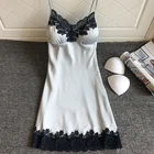 Женское сексуальное нижнее белье, шелковое кружевное платье пуш-ап, ночная рубашка, ночная рубашка