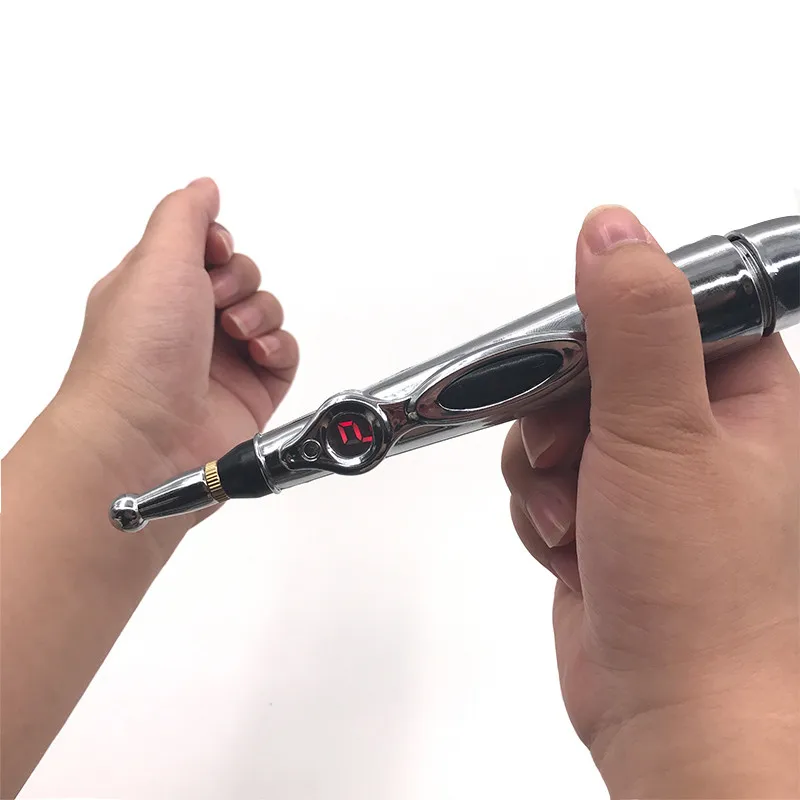 Rakado Laser Acupuncture Health Electric Meridians Magnet Therapy Instrument Meridian Energy Pen Massager Facial Care Tools Head | Красота и