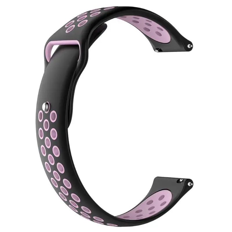 Силиконовые часы браслет ремешок Замена для TicWatch E2 S2 различные цвета Выбор Мода