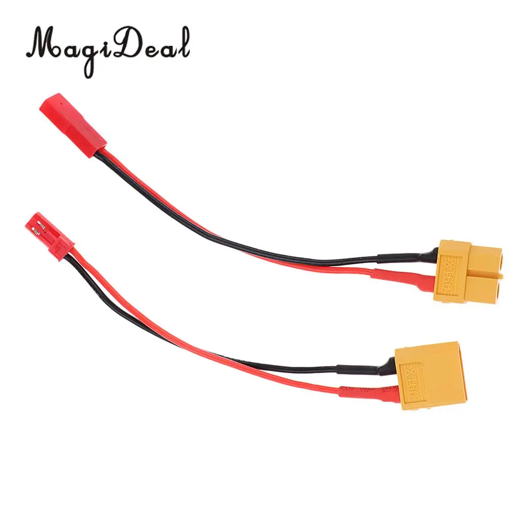 2 шт./лот 2/4 ''XT60 к разъему JST переходник свинцовый провод 22AWG штекер и гнездо