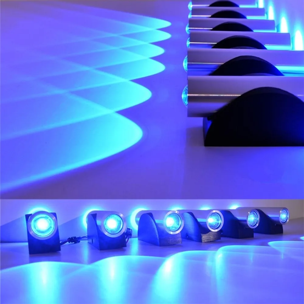 Светодиодный настенный светильник для помещений алюминиевое бра вверх и вниз