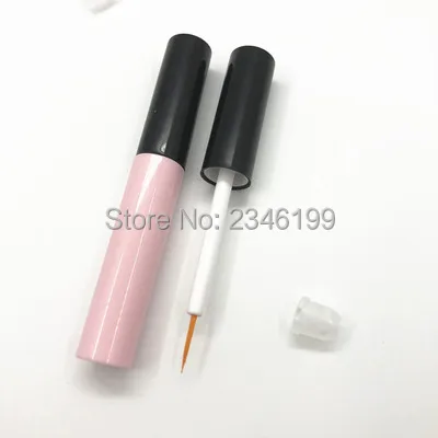 Empty Lipgloss Tube 1.5ml Mini Mascara Sub-bottle Pink Eyeliner Cosmetic Container Lip Gloss 50pcs | Красота и здоровье
