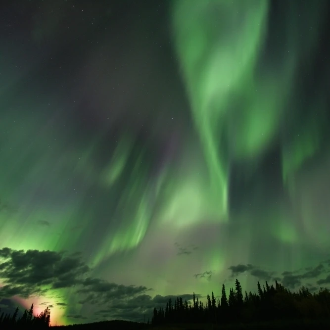Принт плаката Северное Сияние Юкон (36x24)|Таблички и знаки| |