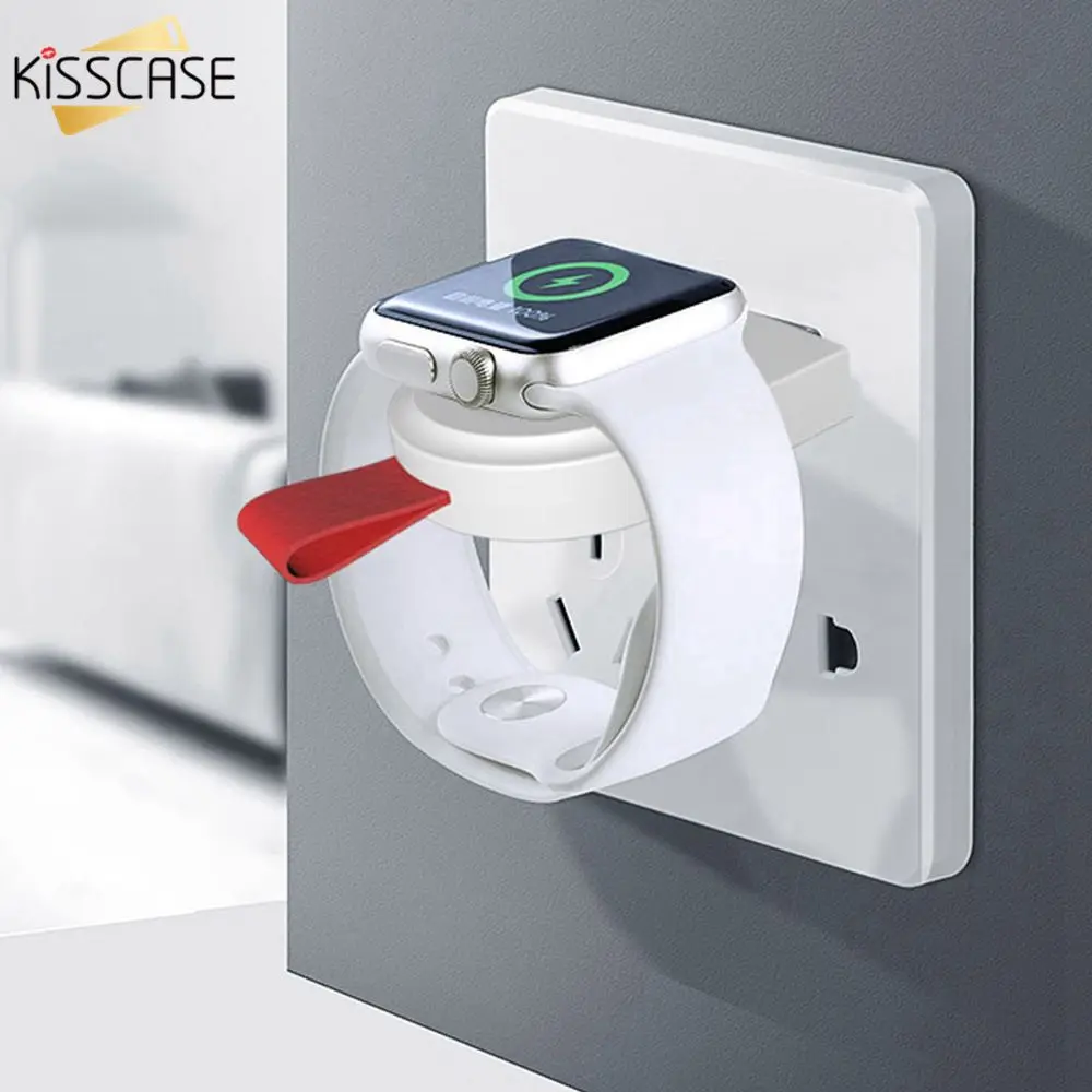 KISSCASE Wireless Charger For Apple Watch 4 Fast USB Series 3 2 1 Power Bank usb | Мобильные телефоны и аксессуары