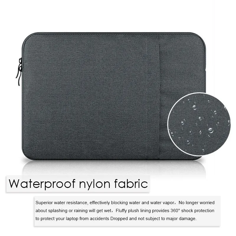 Водонепроницаемый чехол для ноутбука Macbook Air Pro Retina 11 12 5 13 3 15 4 дюйма hp Dell Acer