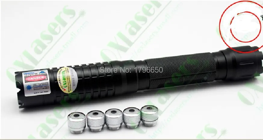 

Most Powerful Military 200000m 200w 450nm Blue Laser Pointer Flashlight Light Burn Match Candle Lit Cigarette Wicked Hunting