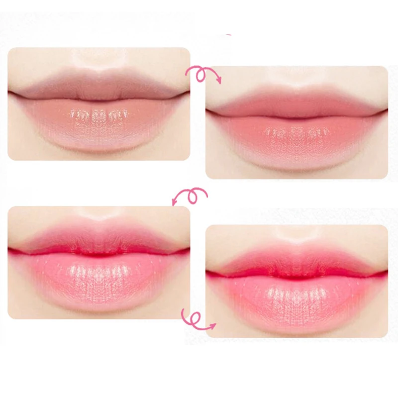 Бальзам для губ меняющий цвет увлажняющий питательный устойчивые тени глаз Уход