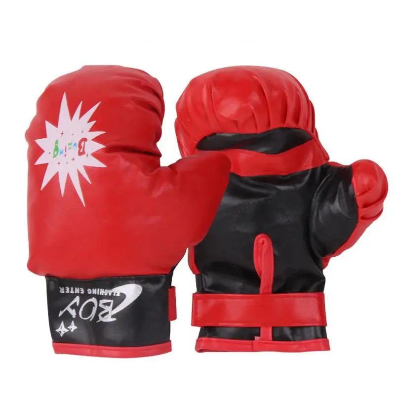 Детские Боксерские перчатки ручной целевой мешок с песком в комплекте