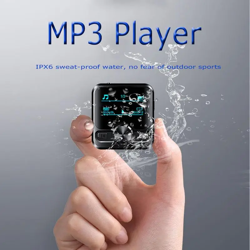 1 2 &quotспорт HIFI MP3 плеер Диктофон Bluetooth4.2 8G запись ручка IPX6 Водонепроницаемый с