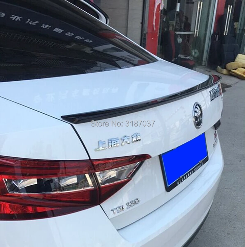 Спойлер для Skoda Superb 2016 АБС пластик Неокрашенный задний спойлер на крыло крышу