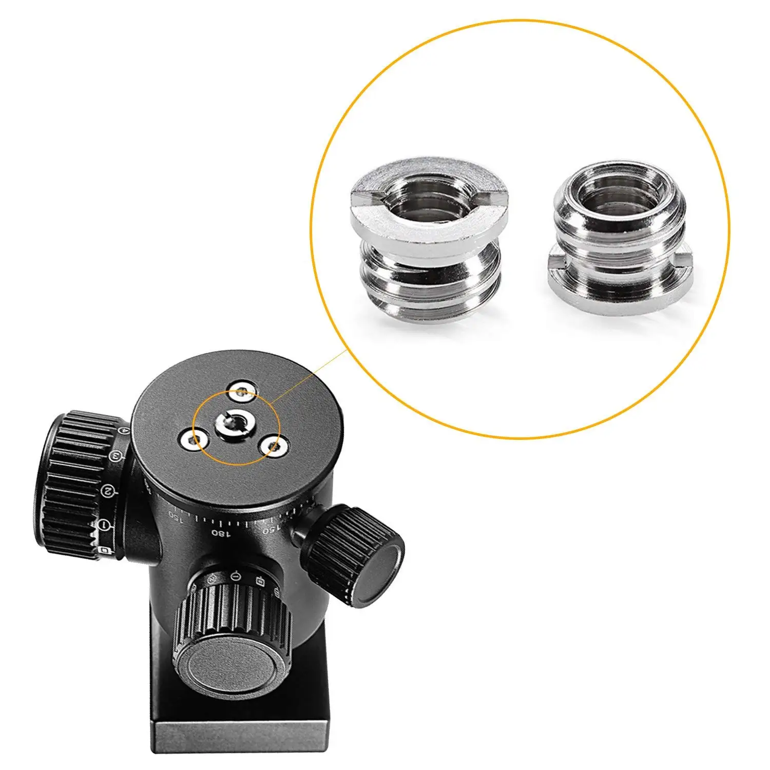 Стандартный 1/4inch 20 Женский на 3/8inch 16 мужской винтовой адаптер редуктор втулка