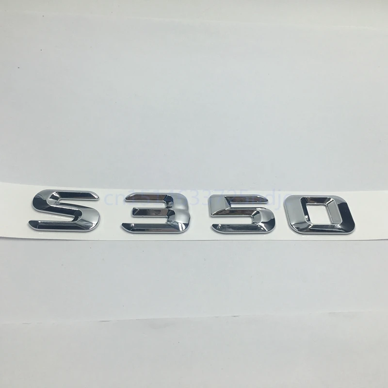 Автомобильная наклейка для Mercedes Benz S Class S200 S220 S250 S300 S320 S350 S400 S420 S450 S500 S63 буквы