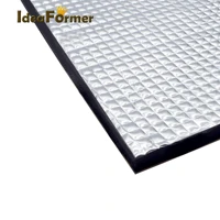 1pcs heat insulation cotton 200220300400mm foil self adhesive insulation cotton 10mm thickness 3d printer heating bed sticker