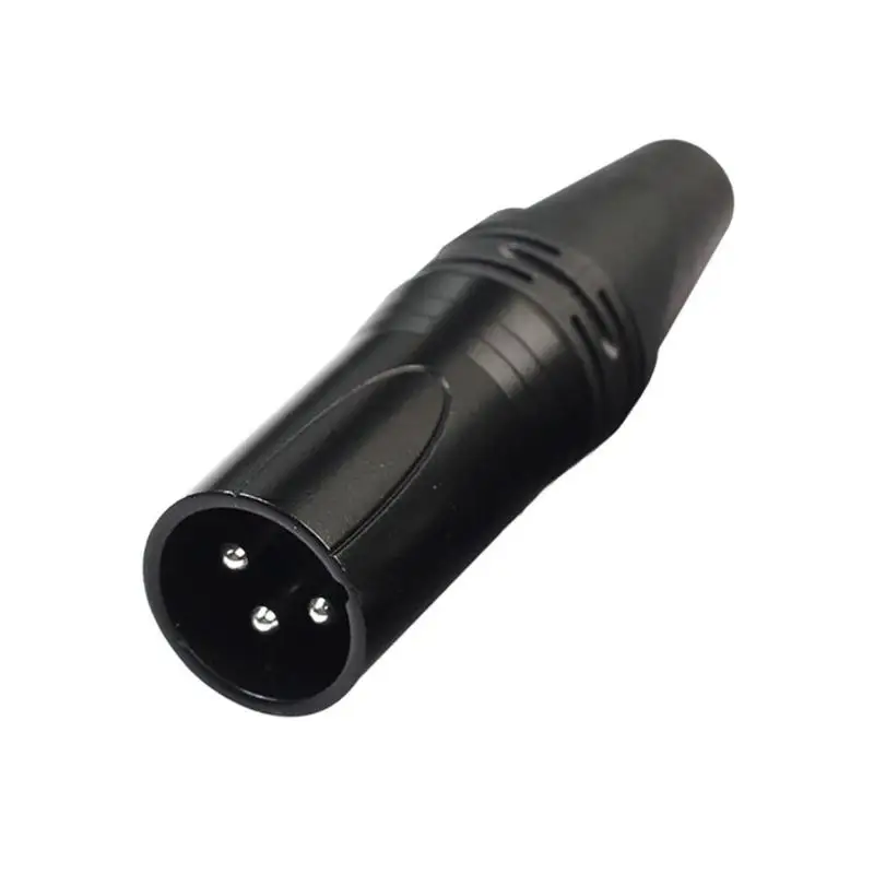 1 шт. XLR 3Pin мужской DIY Аудио кабель микрофон разъем под пайку MIC адаптер Высокое