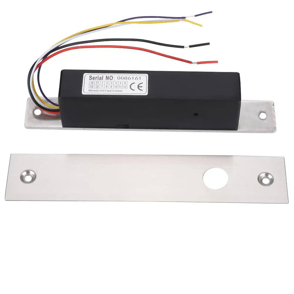 Access Delay Metal Strip Signal Feedback Single Door Magnetic Lock for Glass Door/Wooden Cast Steel Core Design | Безопасность и