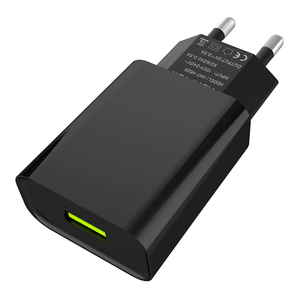 DC 5V 2.5A блок питания ЕС зарядное устройство адаптер Micro USB зарядный кабель с