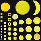 3 Вт-200 Вт скругленная COB Светодиодная Лампочка чип на плате светодиодный ная лампа для DIY 20-160 мм Диаметр круглые COB чипы теплого естественного холодного белого света