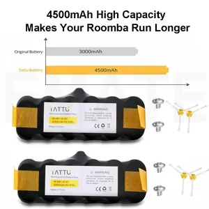 Запасной аккумулятор для iRobot Roomba R3 4500 500 600 700 800 900 Series 530 531 532 535