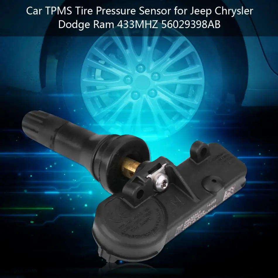 Автомобильный TPMS датчик давления в шинах для Jeep/Chrysler/Dodge Ram 433MHZ 56029398AB