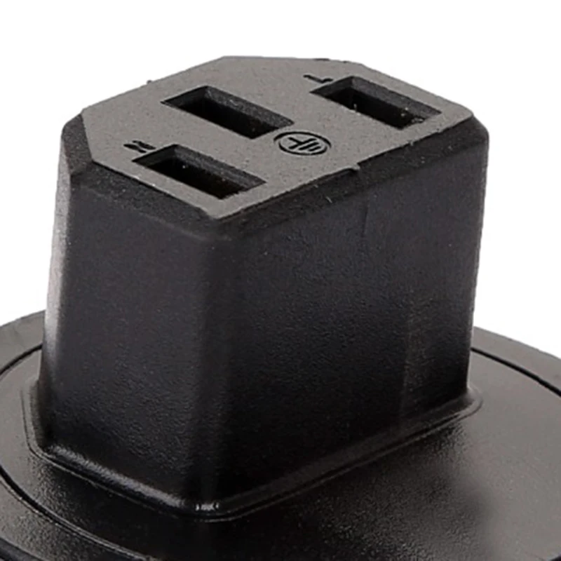 Wa-0180 Австралия переменного тока 3-полюсный мужской IEC 320 C13 Женский сетевой разъем