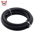 Evil energy Универсальный AN6 3M PTFE масляный топливный нейлоновый плетеный шланг линия E85 топливная линия трубопровод PTFE шланг Труба масляный радиатор шланг линия