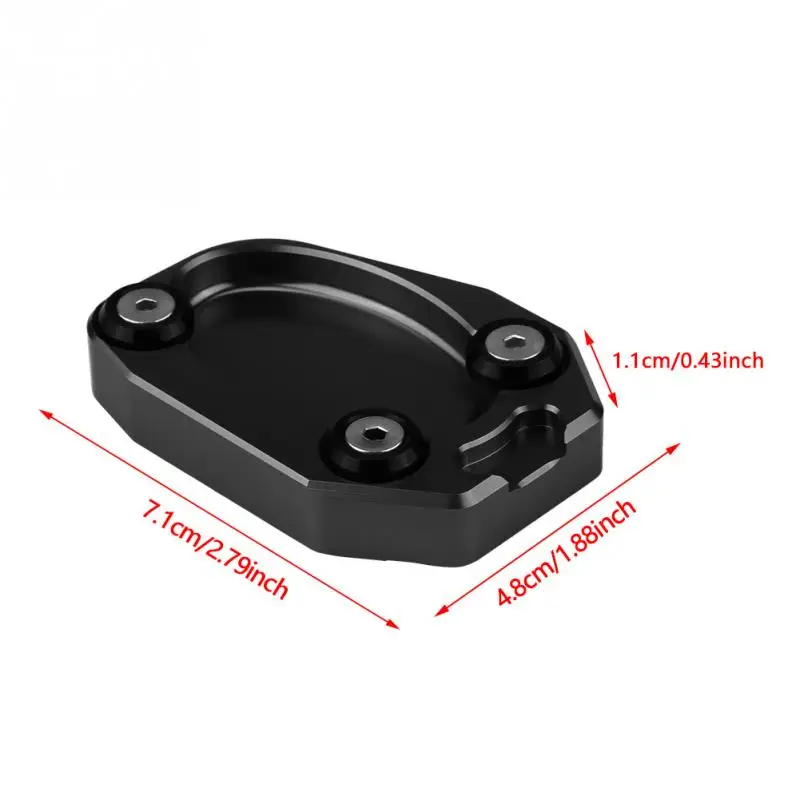 CNC алюминиевая боковая подставка для мотоцикла увеличенная Удлиняющая пластина