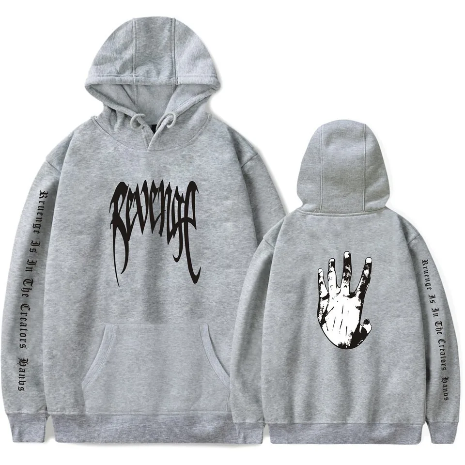 

Xxxtentacion Revenge Hoodies Men/Women Sweatshirts Rapper Hip Hop Hooded Pullover Sweatershirts Male/Women Clothes Hoodie Men