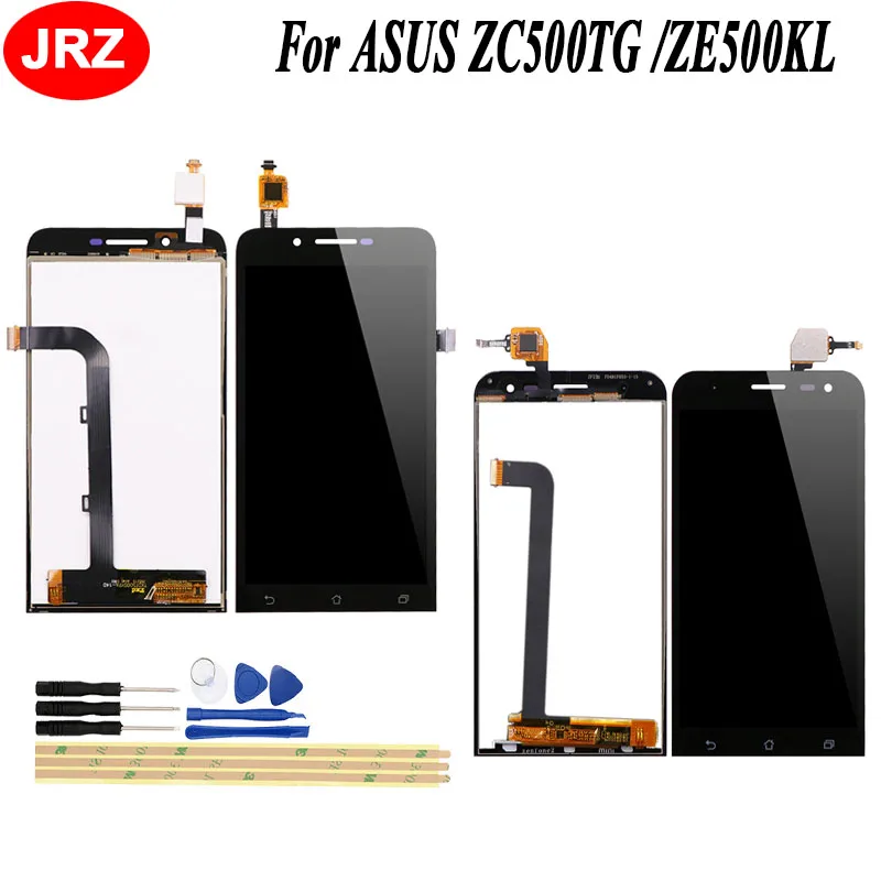 Для ASUS Zenfone 2 Laser ZE500KL ЖК дисплей Дисплей + сенсорный экран планшета Ассамблея
