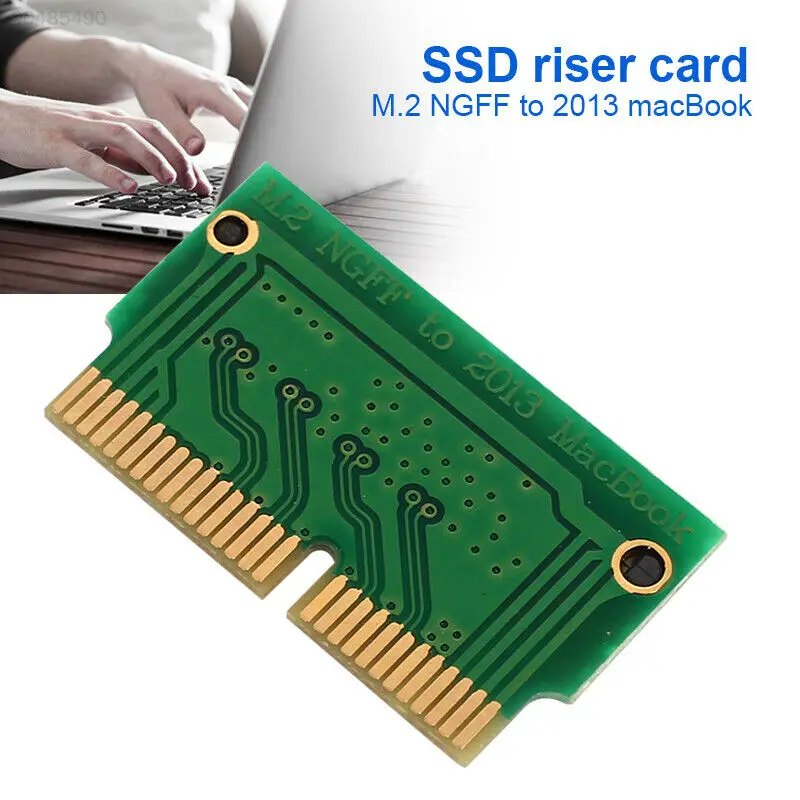 12 + 16 pin к M.2 Ngff M Key Ssd конверсионная карта для 2014 2015 Macbook A1465|Адаптеры карт памяти| |