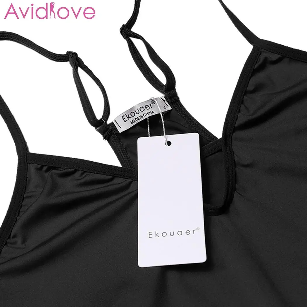 Женское сексуальное нижнее белье Avidlove однотонный цельный комбидресс с v образным