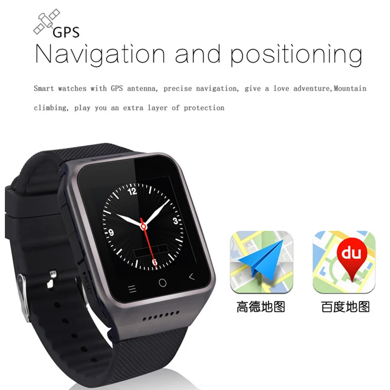 ZGPAX S8 плюс Bluetooth Смарт часы Android 5 1 с поддержкой Wi Fi Камера 3g сим карты смарт GPS