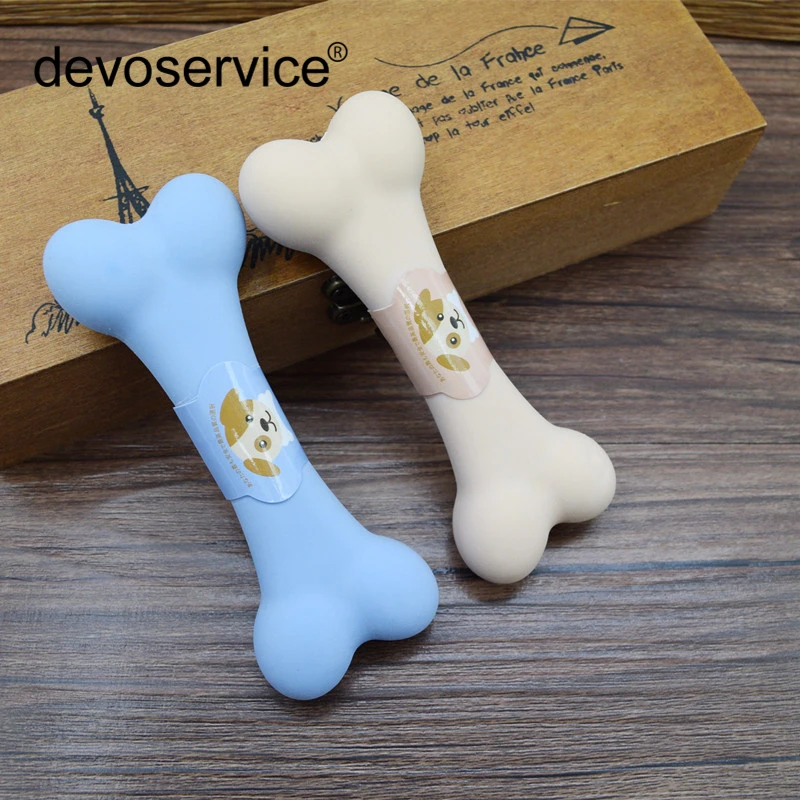 1PC Cartoon Cute Dog Bone Eraser Kawaii Pencil Rubber Lovelty For Kid School Supplie Environmentally Friendly Student Stationery