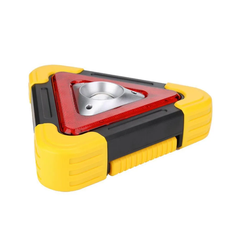Portable Multi-Function Solar Charging LED Work Light Triple-cornered Warning Emergency Floodlight Spotlight Outdoor Cam | Лампы и