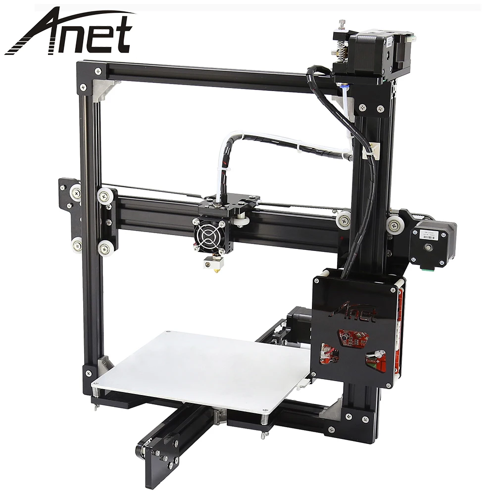 Anet A2 3D принтеры обновление Высокая точность трехмерной DIY принтер с TF картой