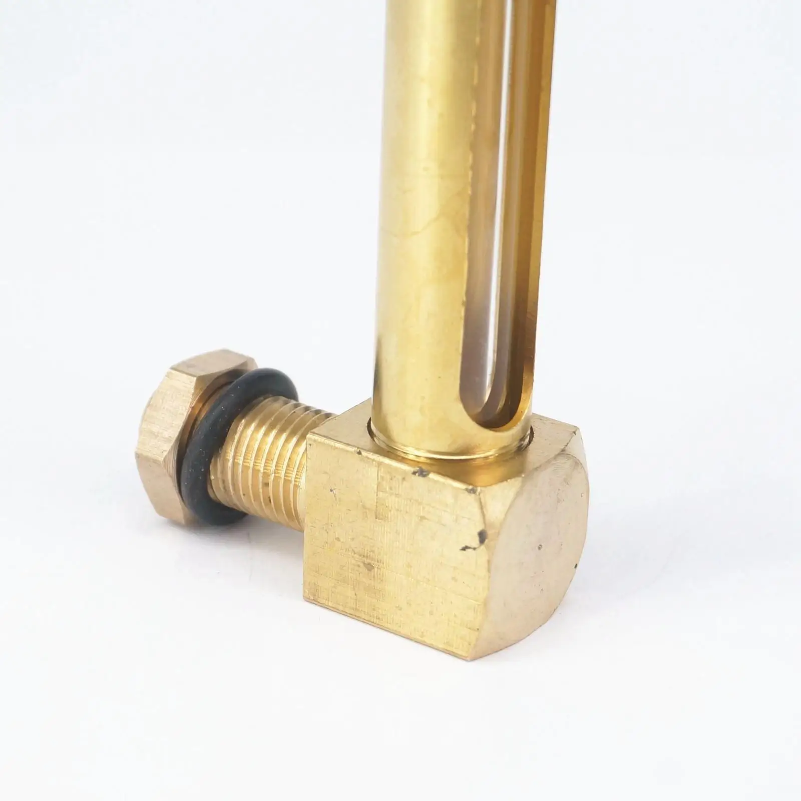 1/4 "3/8" 1/2 "BSPP M10 M12 M14 M16 125 мм латунный масло индикатор уровня жидкости прицел