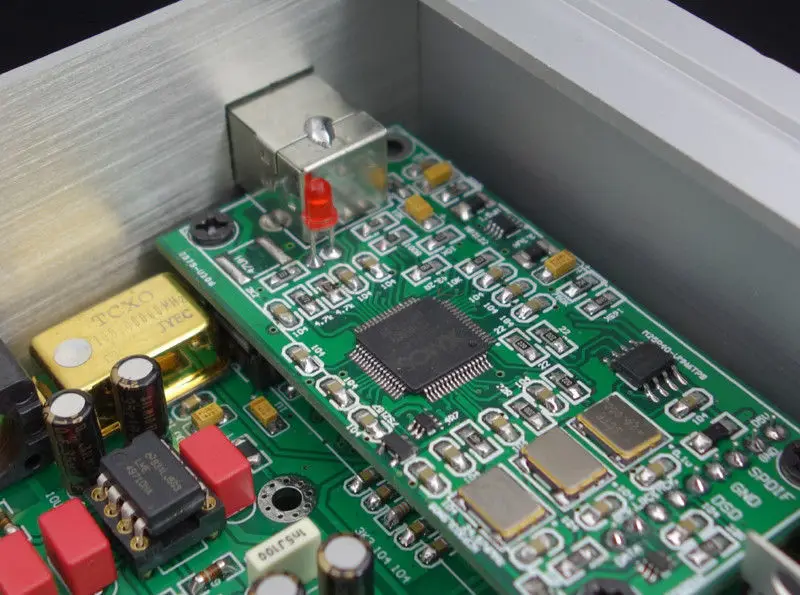 Новый ES9038PRO DAC асинхронный USB декодер 384 K DSD256 + усилитель для наушников|Усилители