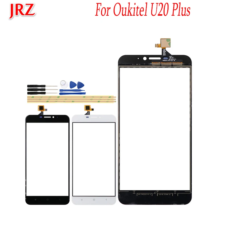 5.5 inch Phone Touch Screen Front Glass Lens For Oukitel U20 Plus Panel Sensor Digitizer Replacement Touchscreen+Tools | Мобильные
