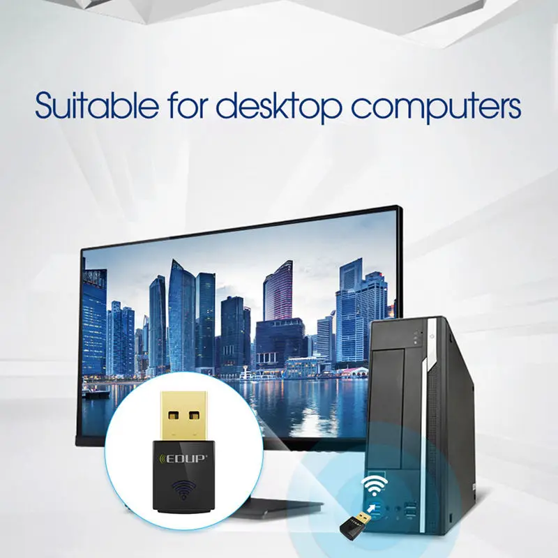 AAAJ-USB Wifi адаптер 300 Мбит/с 802.11n Wi-Fi приемник USB Ethernet Сетевая карта Windows Mac для