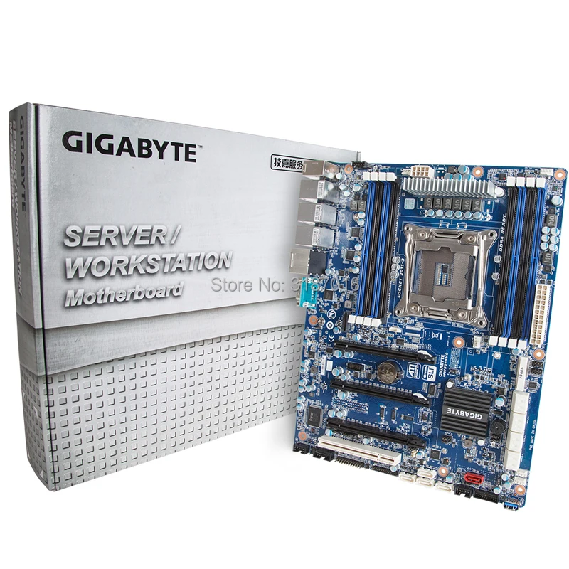 Новая материнская плата для GIGABYTE C612 LGA2011 V3 DDR4 с поддержкой E5 V4 Серверная рабочая