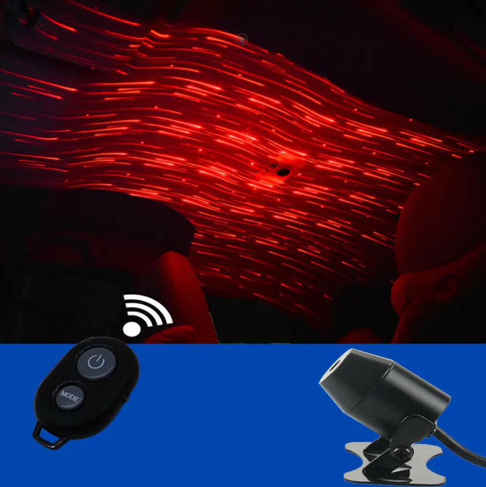 USB автомобильная атмосферная лампа Интерьер окружающая звезсветильник звездное