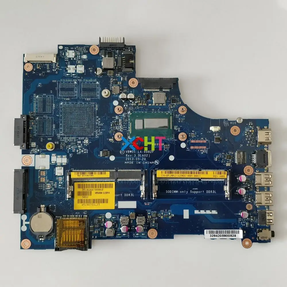 

CN-0PJNNJ 0PJNNJ LA-9982P w i3-4010U CPU для Dell Inspiron 15R 5537 3537, материнская плата для ноутбука, ПК, материнская плата