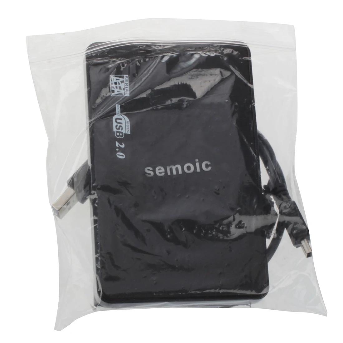 Жесткий диск semoic 2 5 дюйма SATA HDD HD USB 0 Тонкий чехол внешний адаптер + кабель|Корпус