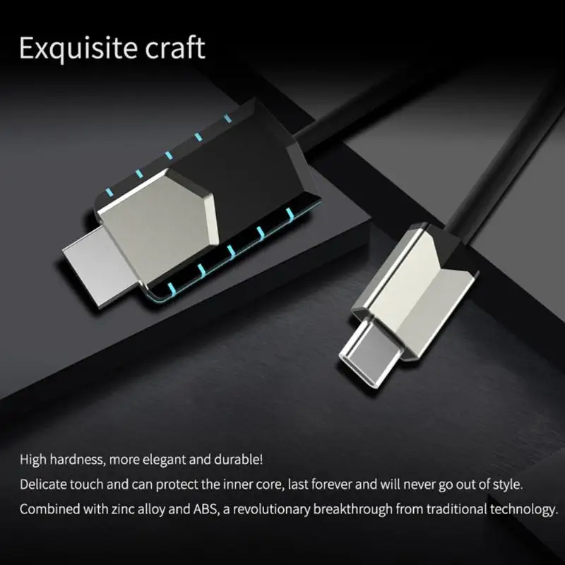 USB C Type на HDMI с поддержкой 4K 30 Гц адаптер конвертер кабель провод шнур для MacBook Galaxy