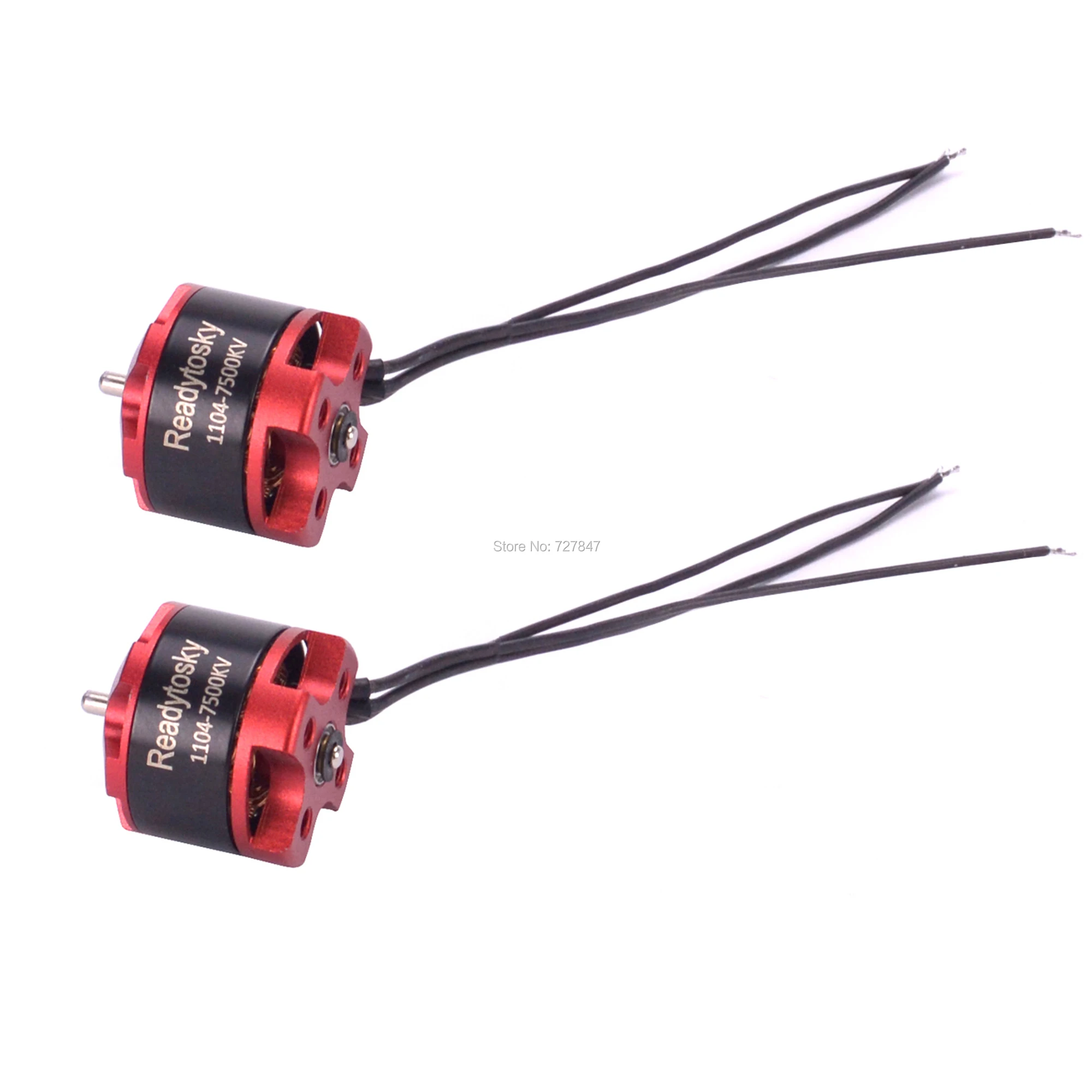Новый 1104 7500kv 2 3s миниатюрный бесщёточный электродвигатель 2030 пропеллер для RC 80 90