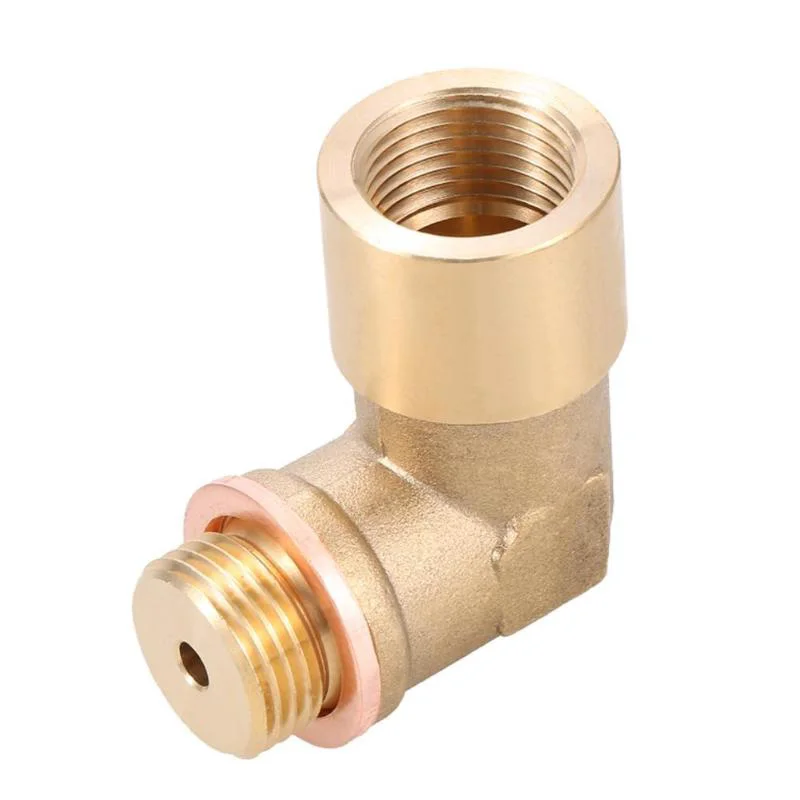 90 градусов M18x1.5 O2 lambda кислородный датчик расширитель разделитель адаптер для